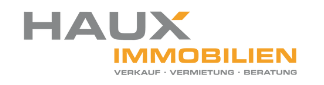 Haux Immobilien - Premium Real Estate Logo